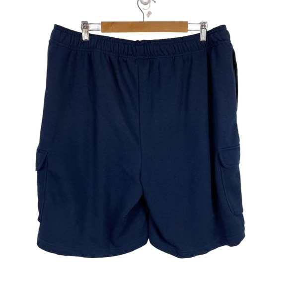 Xersion Mens Mid Rise Quick Dry Cargo Short Drawstring Waist Size 2XL Navy NWOT - Picture 9 of 11